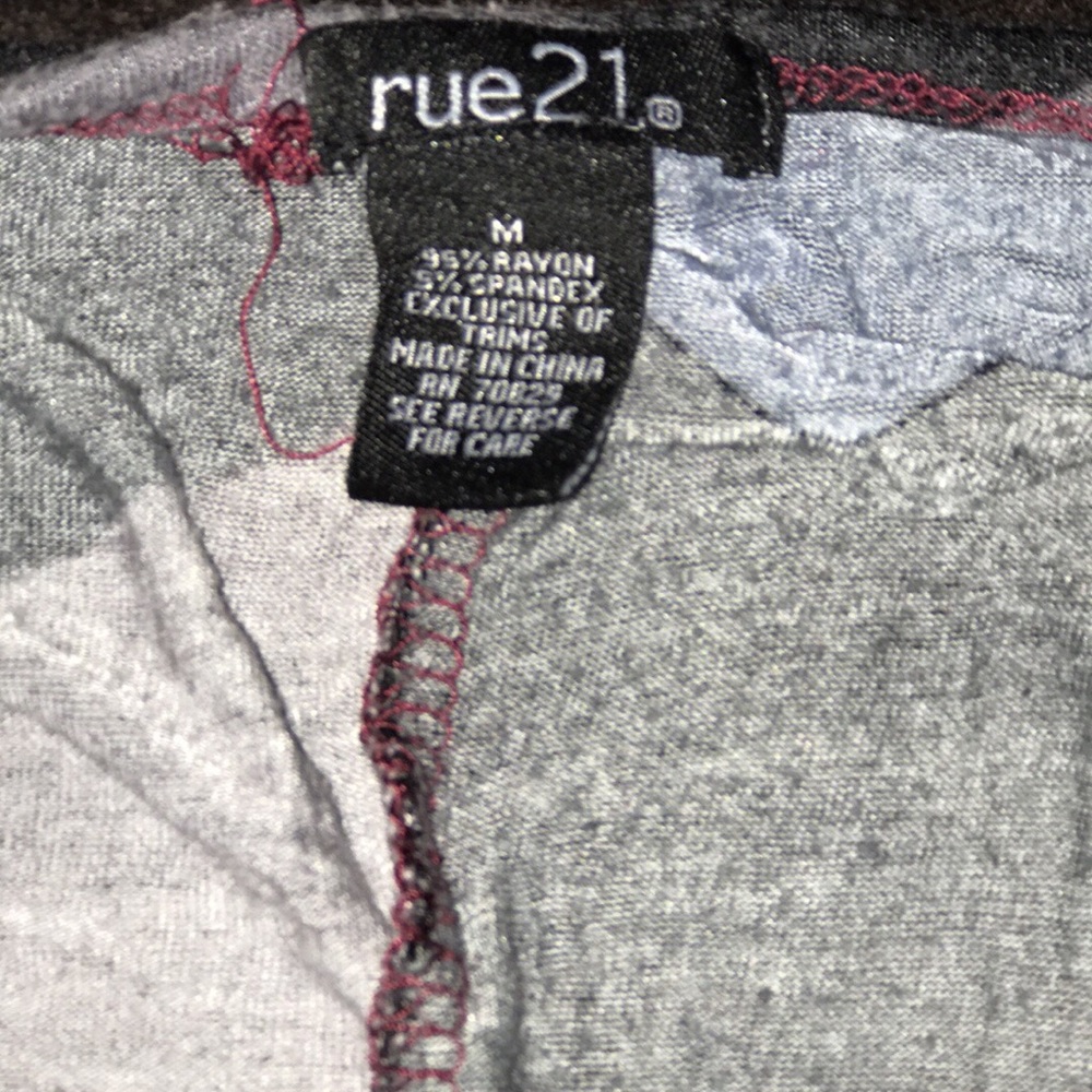 Chevron pattern Rue21 shirt